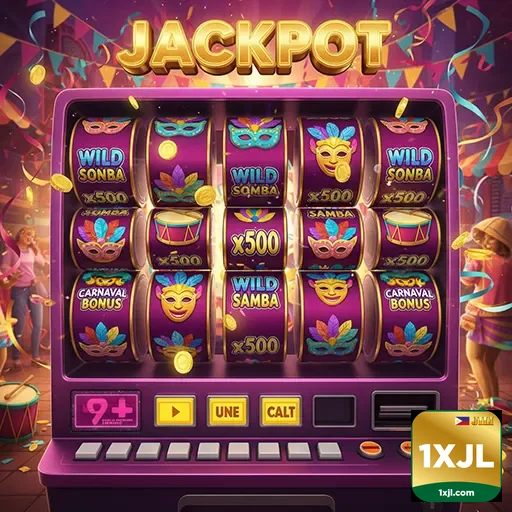 Excited player enjoying slot games on mobile device